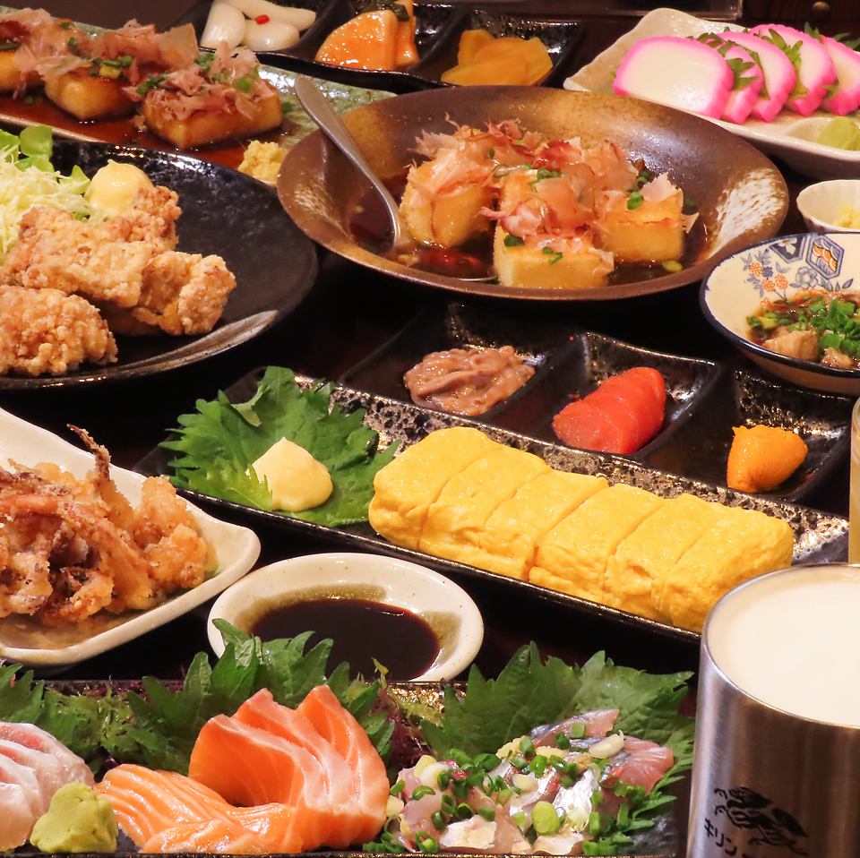 店主がブレンドした拘りの料理をお酒と一緒にご堪能ください！