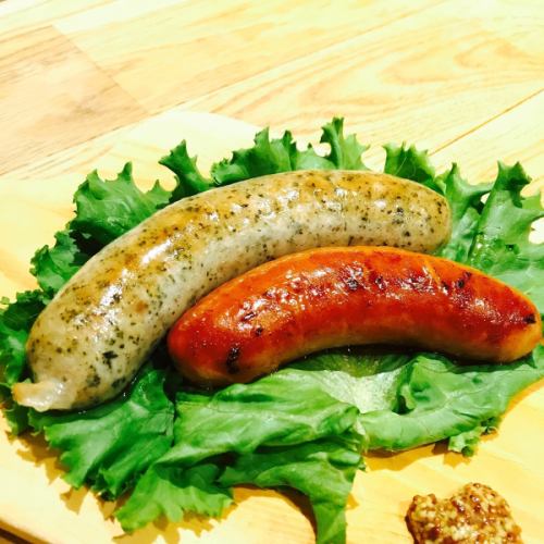 Two kinds of sausage