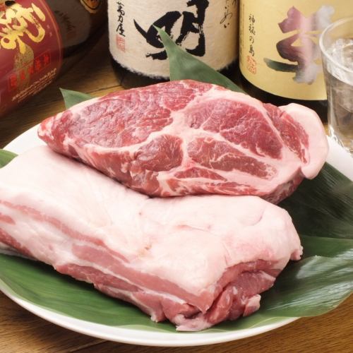 Hiramaki Sangenton pork steamed with shochu (3-4 servings 300g/1-2 servings 150g)