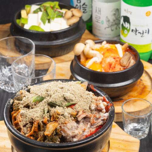 [Warm your body and soul ◆] Korean cuisine Seoul Seoul's soup dishes are all from 00 yen (tax included)