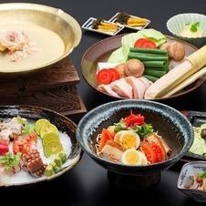 【和菜コース】刺身、ラーメンサラダ、鍋など全7品