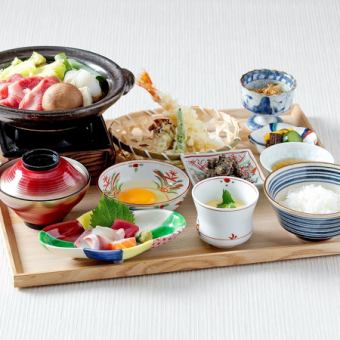 【ランチ】黒毛和牛すき焼き膳