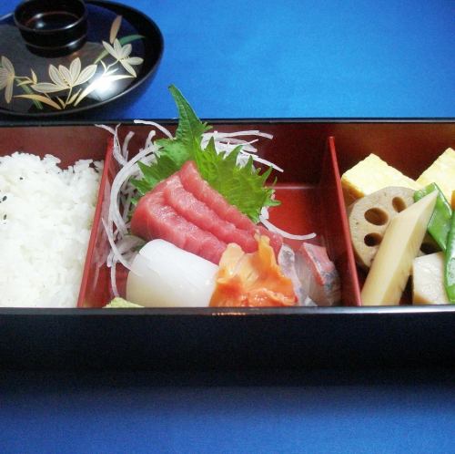 Sashimi bento