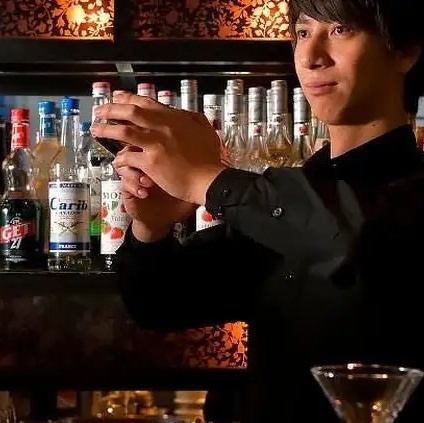 お一人様もお気軽に!カウンター席