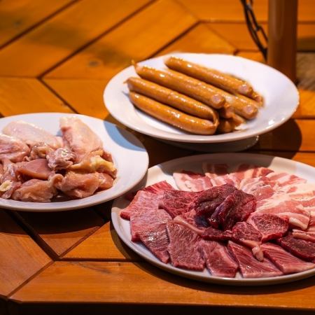 BBQセット【国産黒毛和牛セット1人前】※2人前～注文可