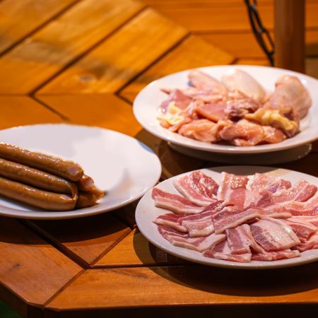 BBQセット【お手軽セット1人前】※2人前～注文可