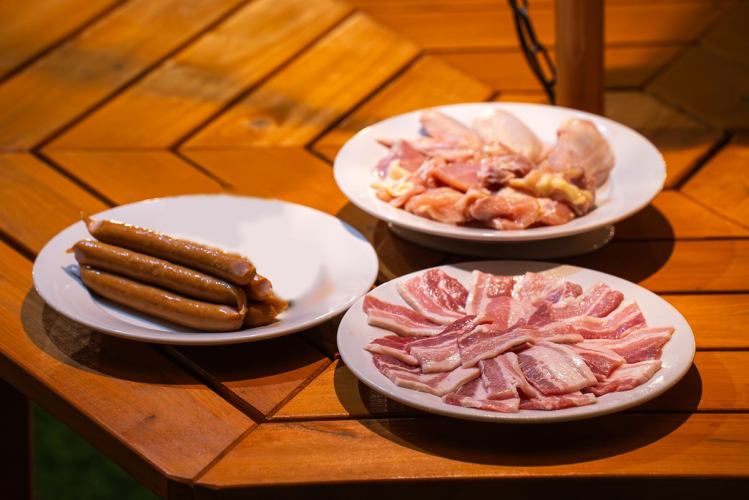 BBQセット【お手軽セット1人前】※2人前～注文可