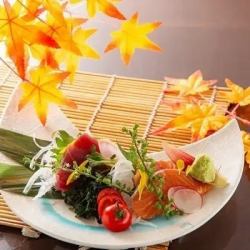 刺身三点盛り