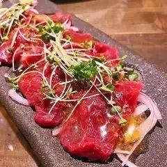 馬肉のカルパッチョ