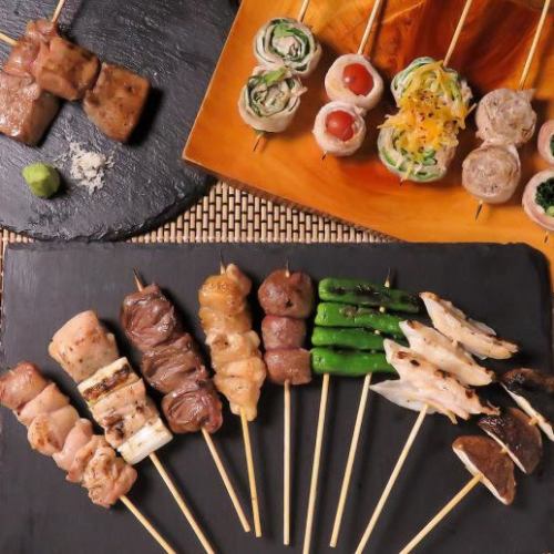 야채 감아 꼬치