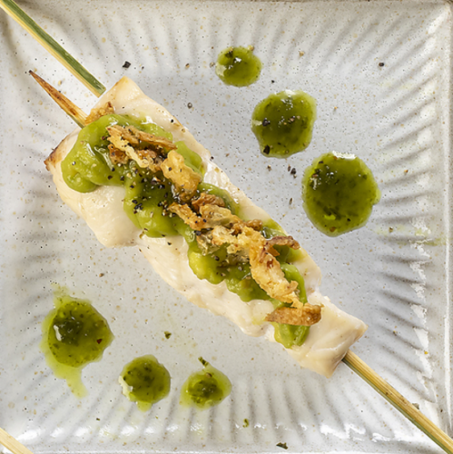 あっさりアボカドソースささみ