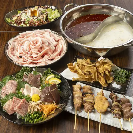 【90分飲み放題付】定番きくまる肉刺しコース＜全10品＞