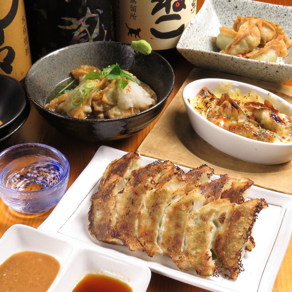 [Usumatsu special all-you-can-eat dumplings] Popular all-you-can-eat 4 kinds of dumplings ★ 2700 yen