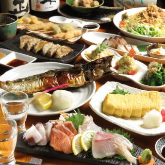 [Includes 150 minutes of all-you-can-drink] Seasonal taste course "12 dishes to enjoy Usumatsu's popular menu" 4,800 yen L.O. 120 minutes