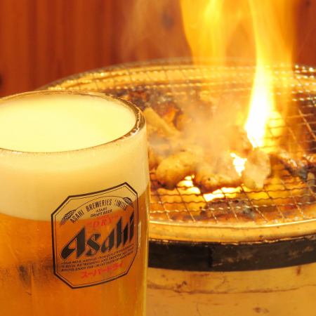 All-you-can-drink for 2 hours ☆ Only the first glass of draft beer is available! Sunday to Thursday 1,980 yen (2,420 yen on Fridays, Saturdays, and days before holidays)
