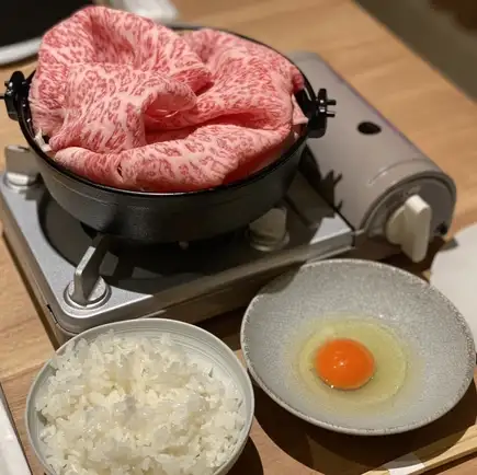 【満喫！黒毛和牛ランチ】特選すきやき御膳(150g)