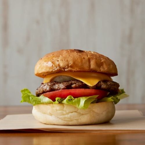 当店自慢のハンバーガー！