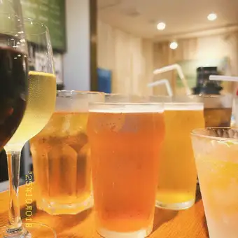 크래프트 맥주 90분 무제한(요리 없음) 3,480엔(부가세 포함)