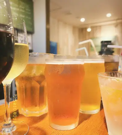 크래프트 맥주 90분 무제한(요리 없음) 3,480엔(부가세 포함)
