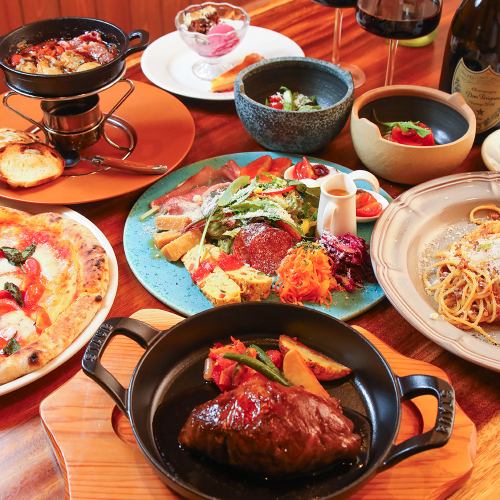 夜コース料理を多数ご用意