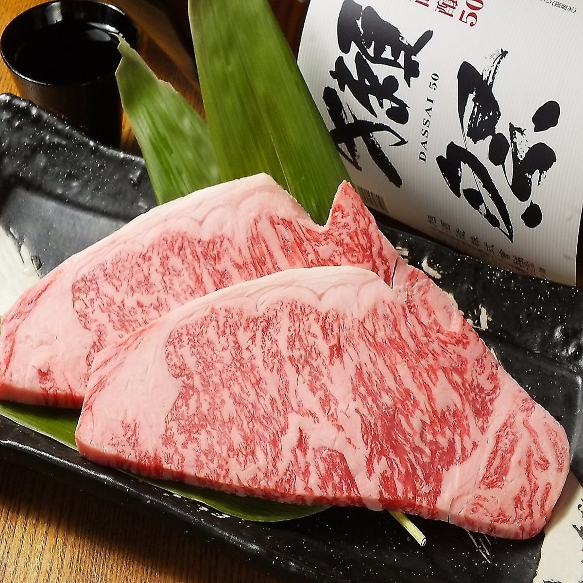 You can enjoy Hiroshima's brand beef, "Kanshita beef" ♪