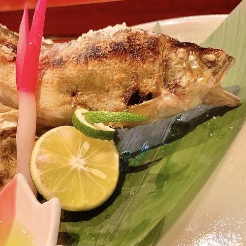 鮎の塩焼き