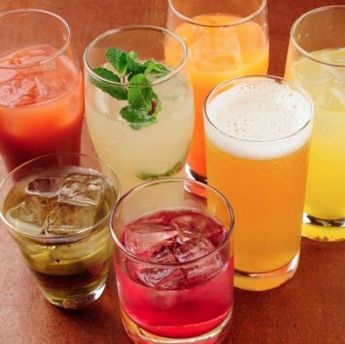 Local alcohol and fruit juices are also available.