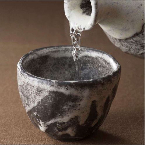 Enjoy your meal with sake or shochu.