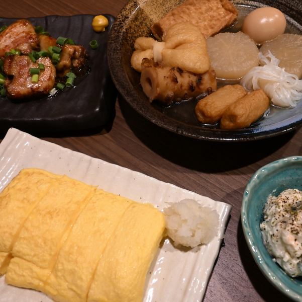 【ドリンク付きでコスパ◎】おひとり様でも気軽に注文可能なお手軽コース 3500円(税込)～