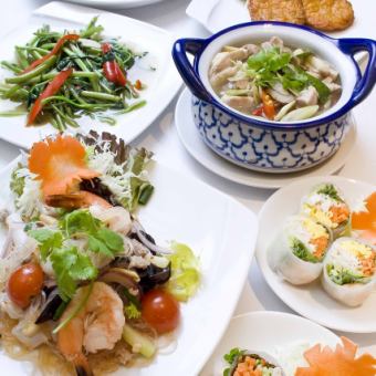 ★ 마리 코스 ★ 음료 무제한! 마리와는 재스민 꽃입니다.인기의 물건을 가지런히 한 전 7품※2시간제