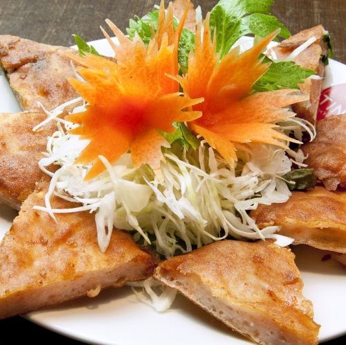Deep-fried shrimp paste
