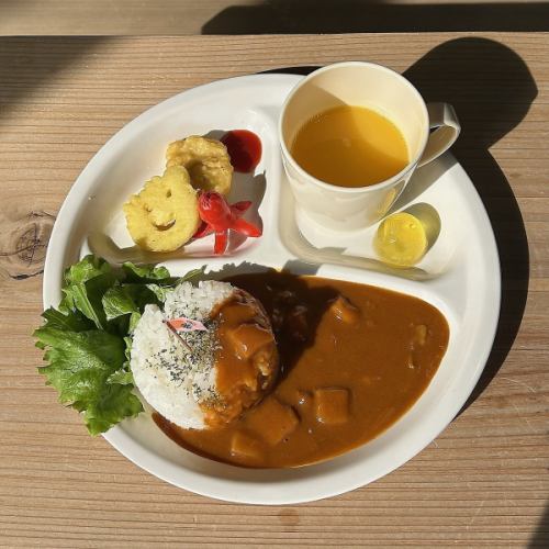 Kids curry plate (drink included)