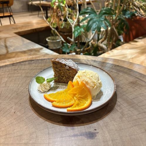 【季節限定】オレンジとアールグレイケーキ