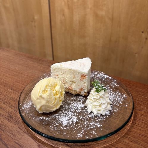 【季節限定】ピンクグレープフルーツレアチーズケーキ