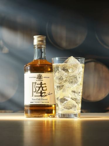 Highballs are made using "Riku".All-you-can-drink!