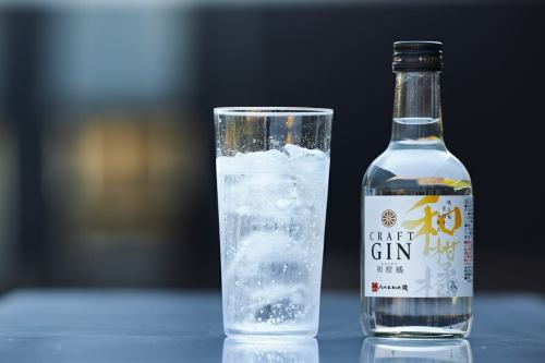 The gin used is "Hachisei".All-you-can-drink!