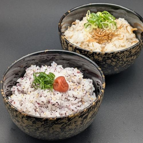 しそごはん/じゃこめし