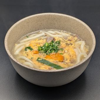 すじ玉うどん (ハーフ)