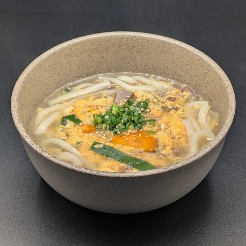 すじ玉うどん (ハーフ)