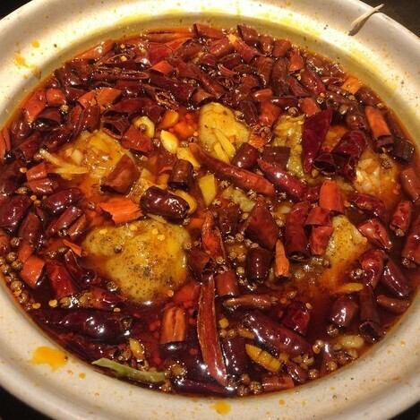 흰살 생선 사천풍 조림/쇠고기 사천풍 조림/흰살 생선과 산채 조림