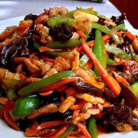 돼지고기 달콤한 볶음 / 돼지 고기 볶음 / 식초 돼지