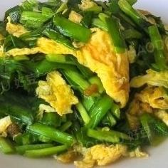 부추와 달걀 볶음 / 두부 거품 볶음