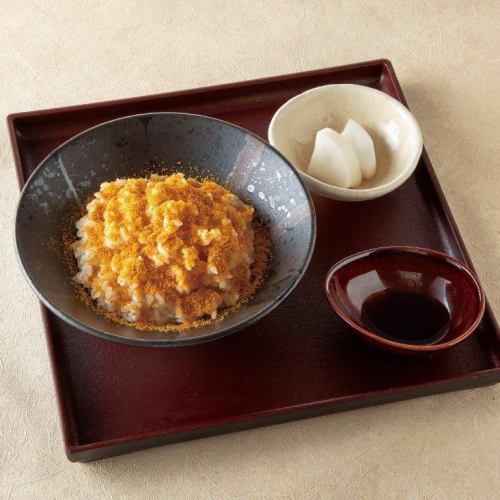 Dried mullet roe rice