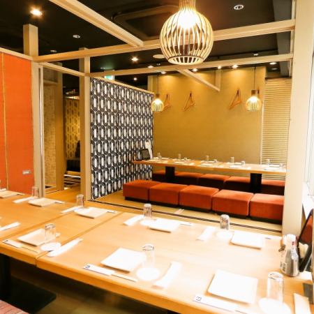[Private room for 12-16 people] Perfect for small to medium-sized parties♪ The private room seats allow you to toast face to face, making it ideal for social gatherings such as introductions, company drinking parties, and entertaining clients.We also accept reservations for seats, so please feel free to contact us.