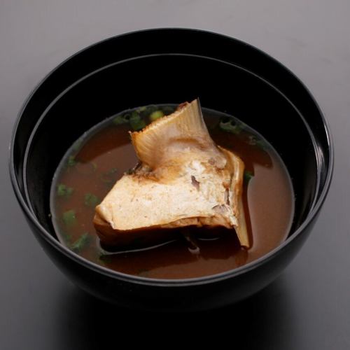 自家製あら汁