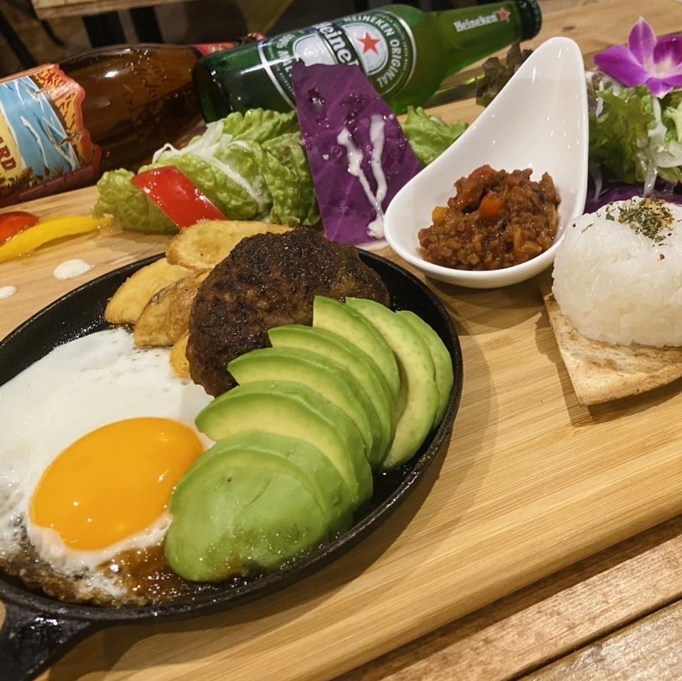 You can enjoy Hawaiian cuisine in Kokura♪ 90 minutes [all-you-can-drink] course starting from 4,000 yen Perfect for girls-only gatherings, birthdays, and dates ◎