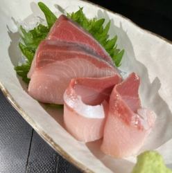 Yellowtail sashimi