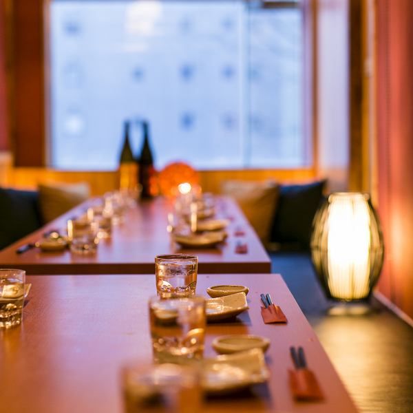 [Large party in Shin-Yokohama] A Japanese-style interior space that will make you forget the hustle and bustle of the city.We are proud of all the private rooms and will guide you according to the number of people.Banquets for up to 110 people! Leave it to our restaurant where you can enjoy seasonal gastronomy in a high-quality space!! Your banquet will definitely be lively!!