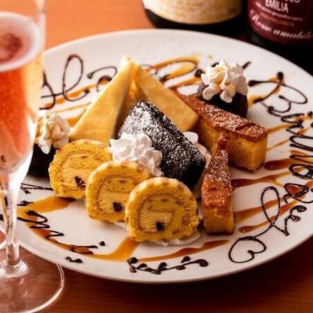 Completely free ◎ Surprise ♪ with a free dessert plate!