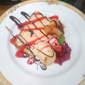 本日のデザートプレート